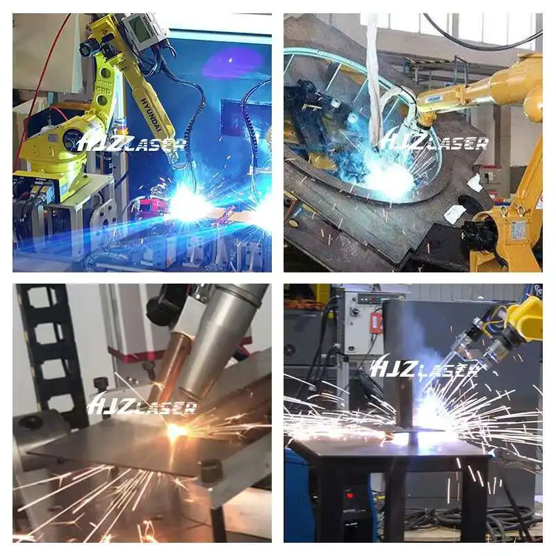 Arm Fiber Welding Hine Production E Automatical Laser Welder Robot