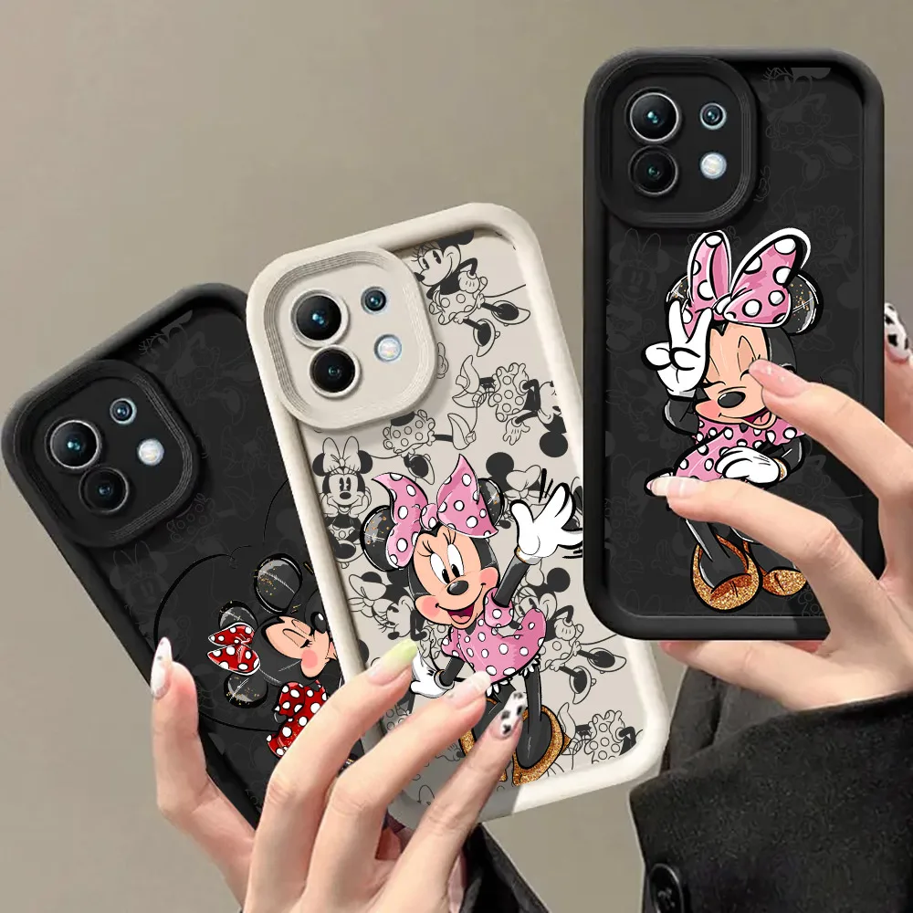 ديزني كارتون ميني ماوس حافظة من السيليكون لهاتف شاومي 15T 14T 13T Pro 15Ultra 17Pro Max Poco F7 X7 X6 M6 M7 Pro غطاء هاتف ناعم #2