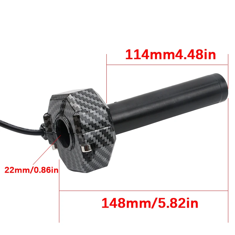 For 3 Pin Sur-Ron Surron Light Bee S X Motocross Parts Throttle Turn Grip Handlebar Accelerated Handle Throttle