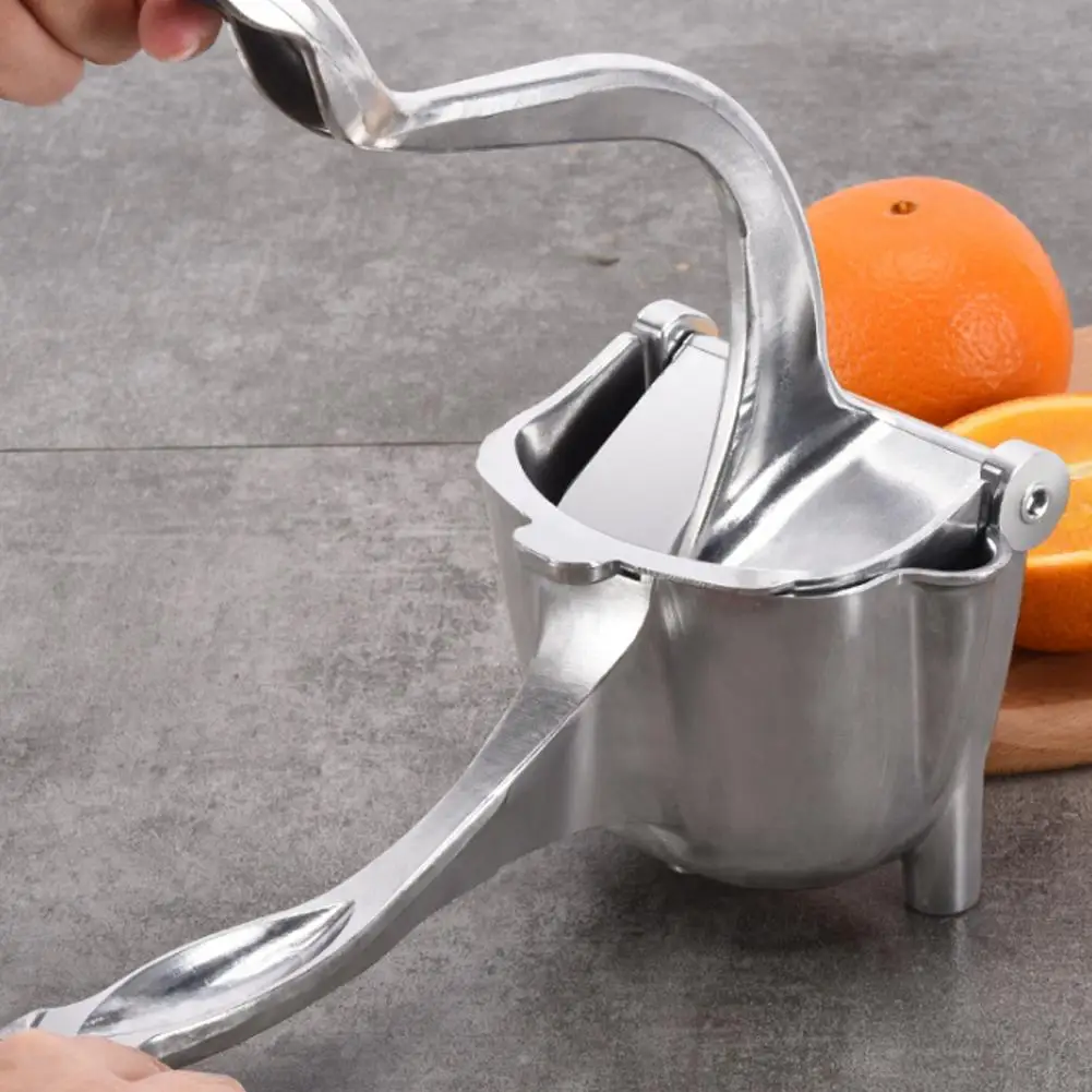 Fruit Juice Squeezer Heavy-Duty Metal Lemon Squeezer Easy Manual Citrus Press Juicer Ergonomic & Durable For Fresh Juice view 3