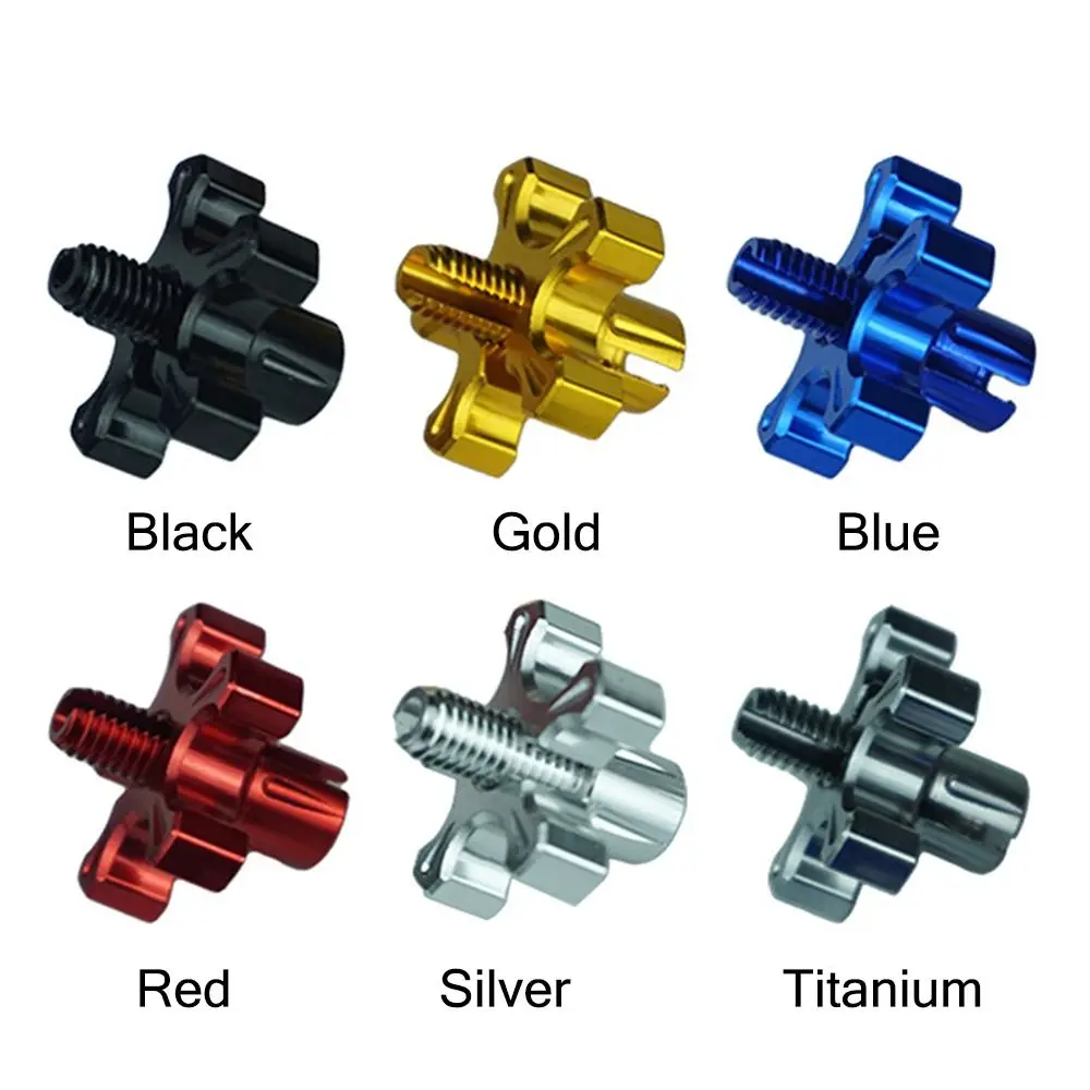 Multicolor CNC Aluminum Alloy Motorbike Electricbike Motorcycle Clutch Adjustment Screw Modification Clutch Cable Adjuster