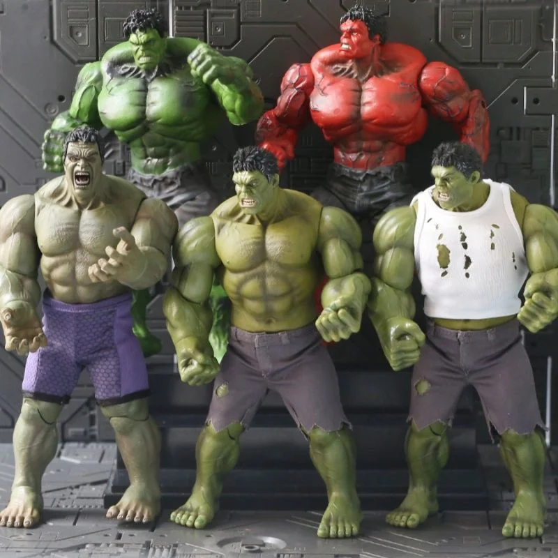 

New In Stock Marvel The Avengers Superhero Red Hulk Action Figure Pvc Collectible Model Toys Graduation Birthday Gifts Toys