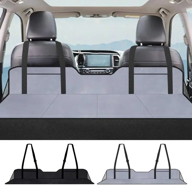 Backseat Mattress For Car back Seat Extender auto Collapsible Backseat Mattress With Storage Bag automotive Camping Mattress