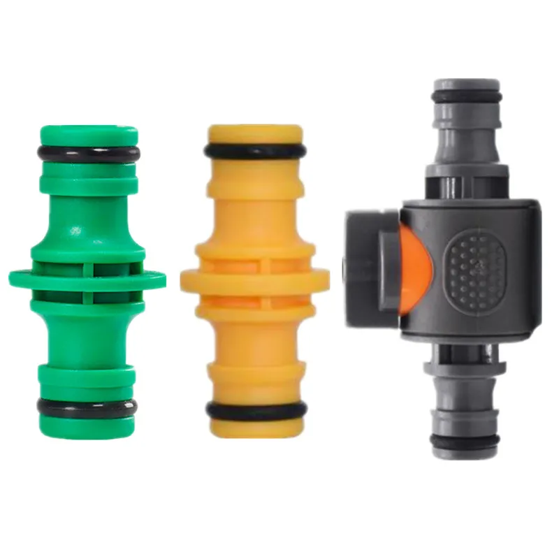 2 Way Garden Hose Connector Joiner Male Coupler Water Pipe Tap Male 1/2' Watering Equipment Garden Watering Hose Connector