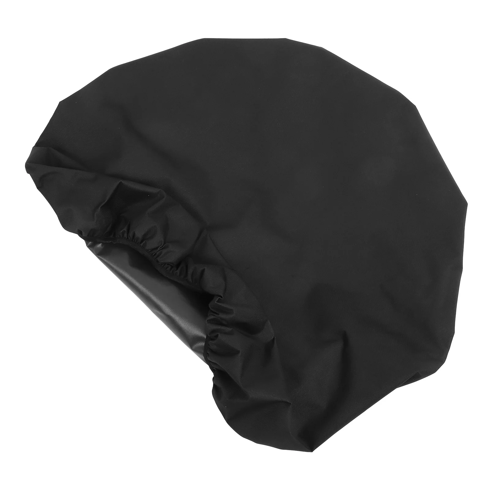 

Fire Pit Cover Round 32x4in Black Heavy Duty 600D Oxford for Outdoor Patio Gas All Season Protection Windproof Secure