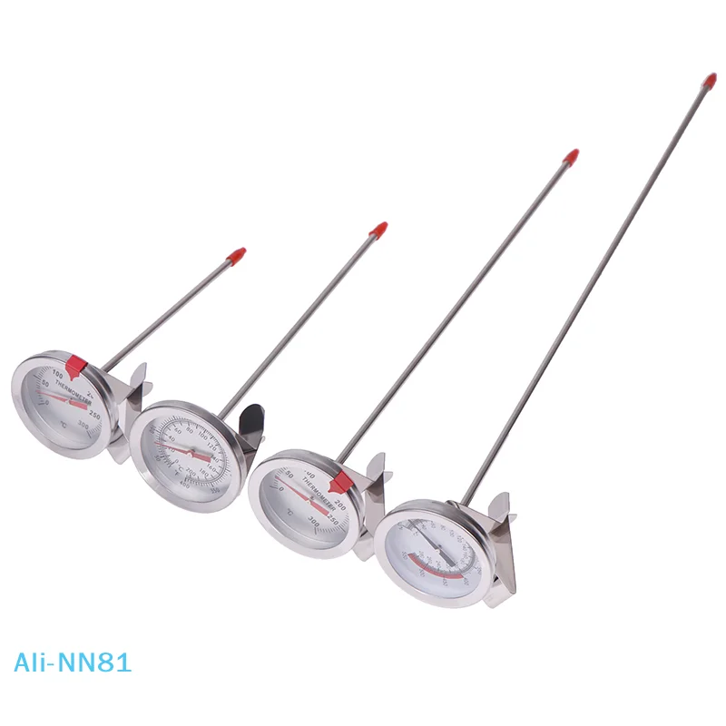 1 Pc Thermometer Kitchen Tools Probe Thermometer Milk Coffee Food Meat Gauge Stainless Steel Cooking Temperature Meter