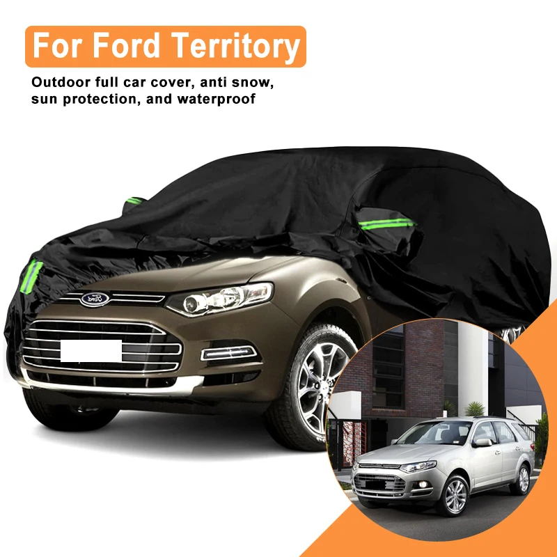 

Full Car Cover for Ford Territory Outdoor Use - Waterproof Snowproof Sunshade, Winter & Summer Auto Protection Accessories