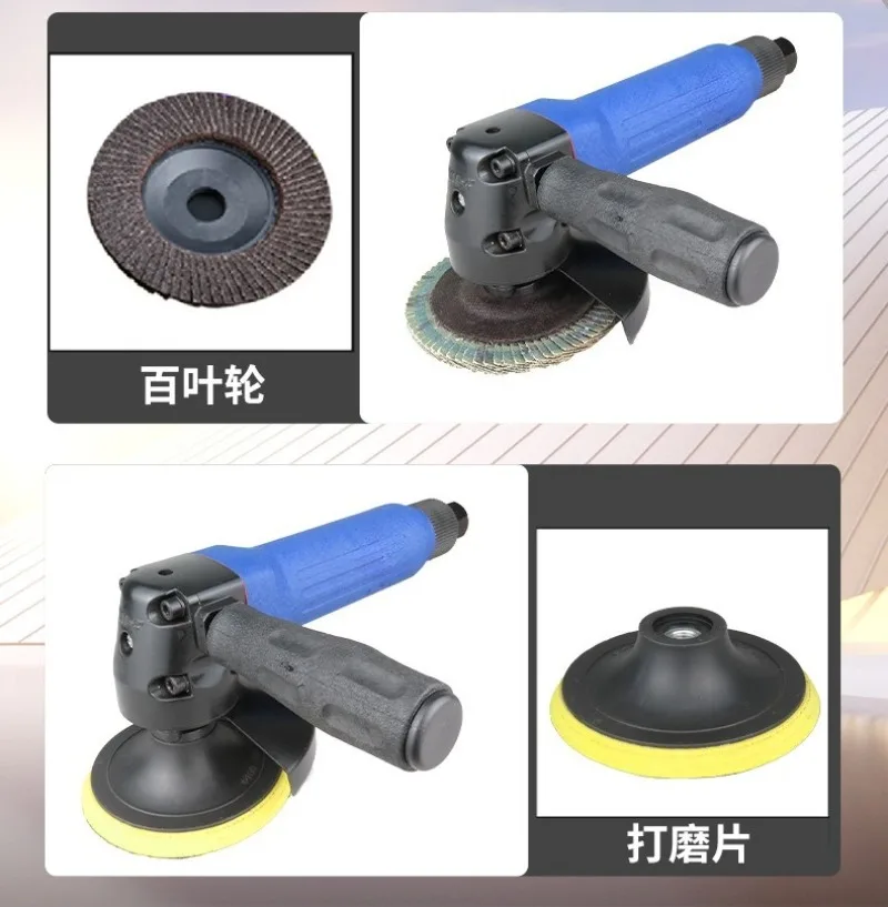 Máquina de corte pneumática com rebarbadora de 4 polegadas de nível industrial