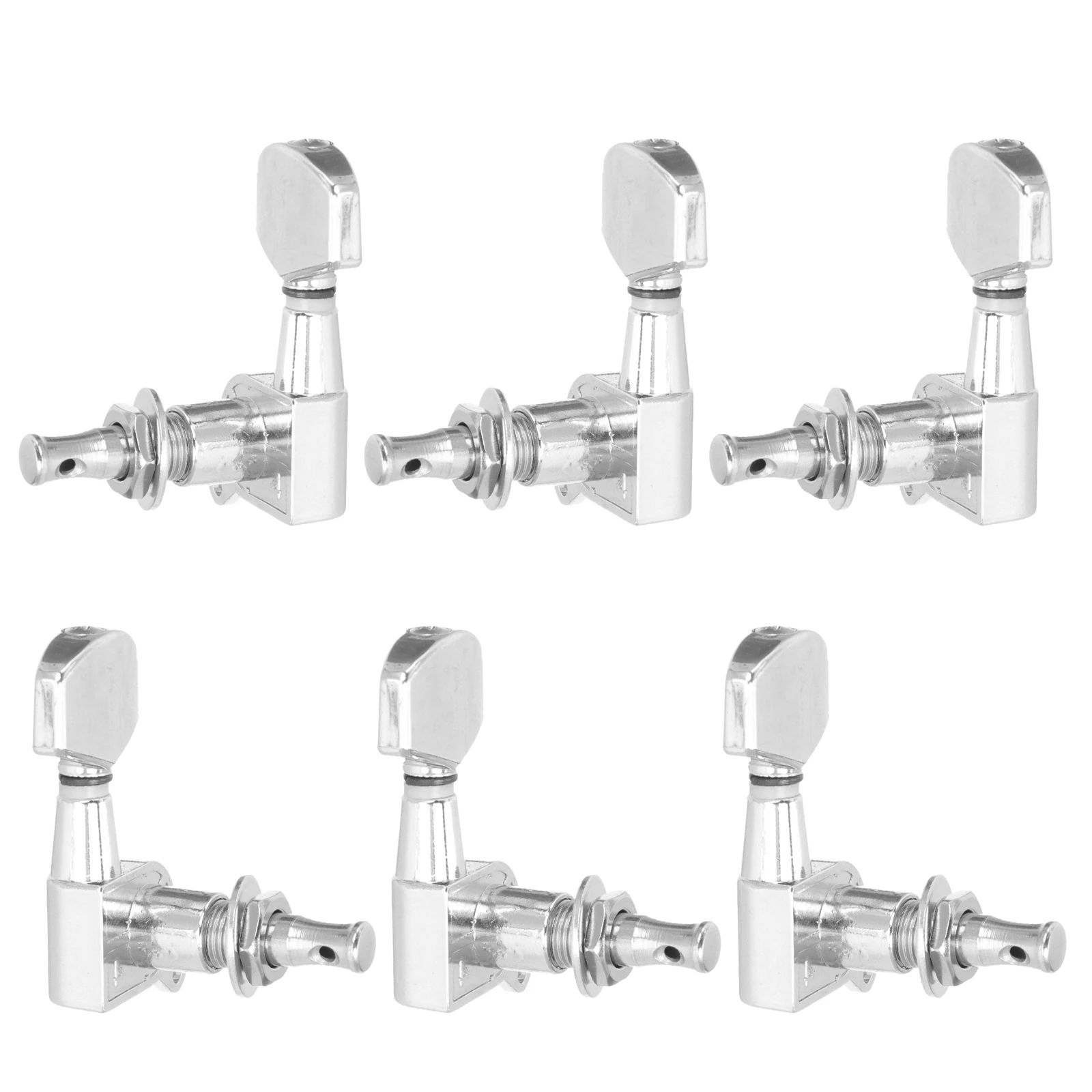 

6 Pcs Guitar Accessories Tuners Bass Replacement Peg Nose Professional Head Knob