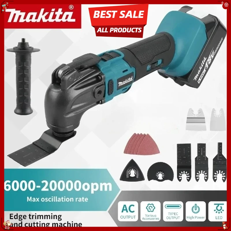 

Makita Brushless Quick Release Multi Functional Tool Renovator Electric Trimmer Compatible new Oscillating Tool For 18V battery