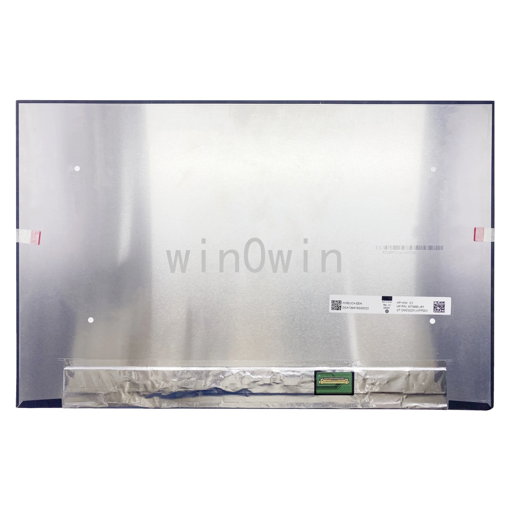 

N160JCA-EEK N160JCA-EEL 16.0" IPS Non-Touch Matrix Laptop LCD Screen Replacement 1920x1200 EDP 30 Pins