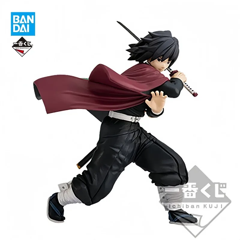 

Оригинальная фигурка Bandai Spirits Ichiban Kuji Kimetsu No Yaiba Tomioka Giyuu, идеальное исполнение, коллекционный подарок