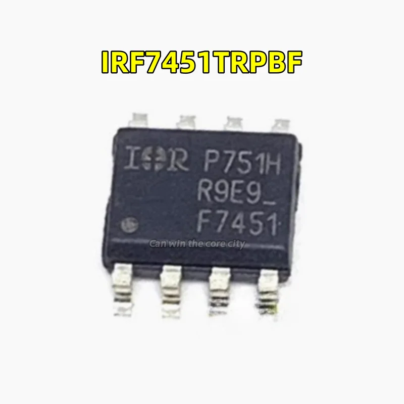 100 The PCS / LOT new IRF7451TRPBF IRF7451TR IRF7451 F7451 SOP-8 N-channel MOS transistor