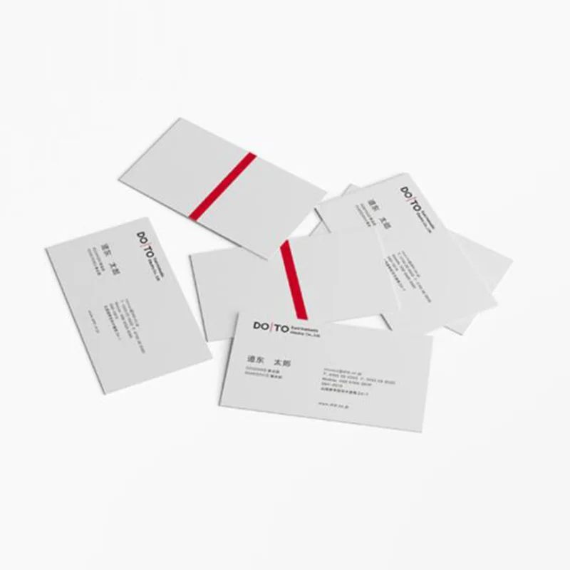 Customized Business Card Printing Professional Production Copperplate Paper High-end Stamping Design Printing PVC Card