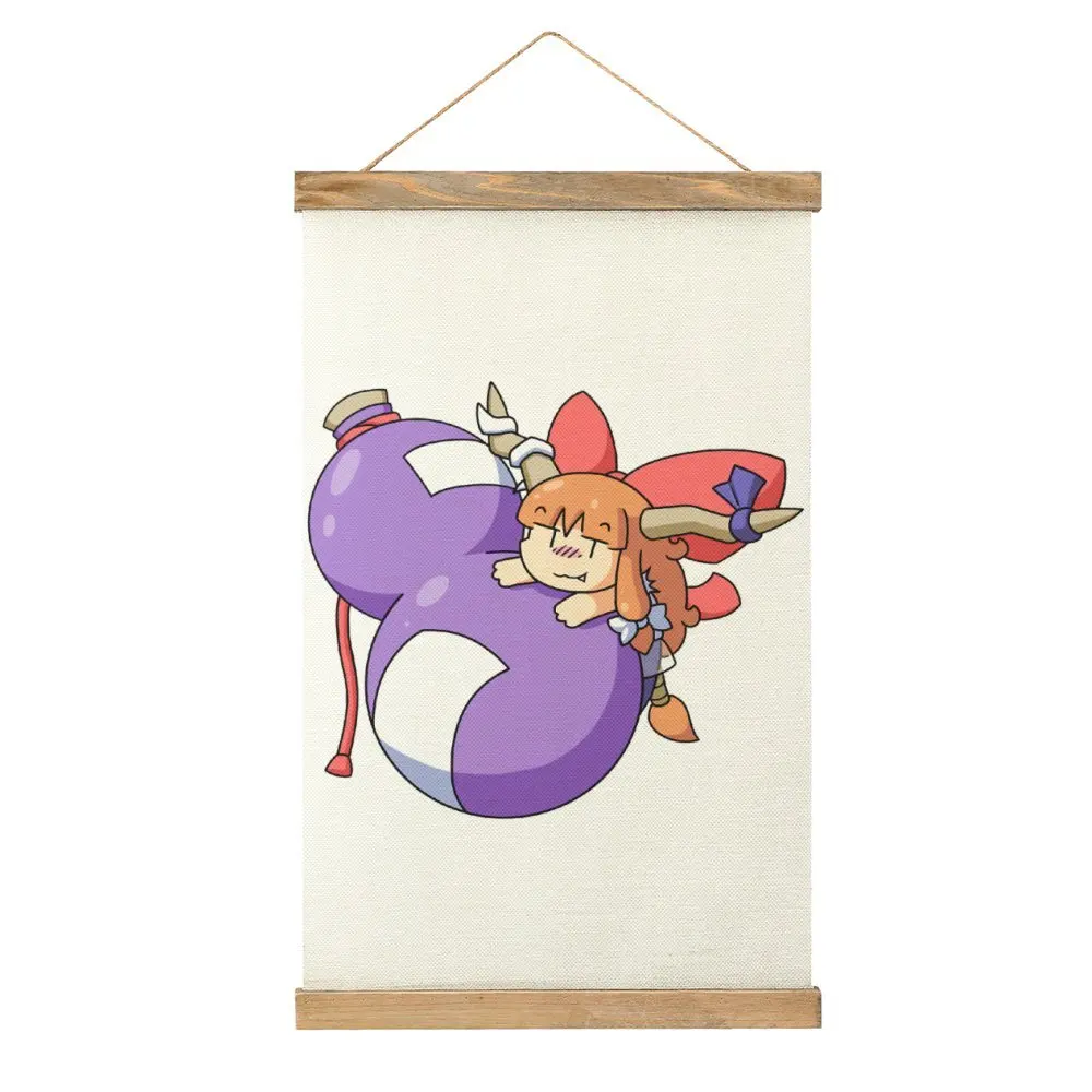 

Funny Graphic Suika Ibuki For Sale ) Canvas Hanging Picture Wall Decoration Humor Graphic Living Room Draw Style Decorate