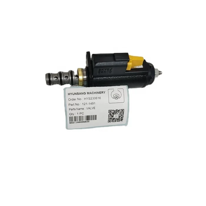 

Hyunsang 121-1491 Solenoid Valve for Construction Machinery Parts for Models E320B E320C E320D E325B 3046 3054 3066 3116 C7