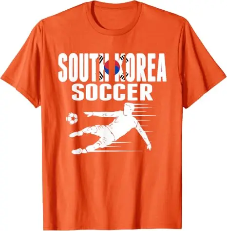 Patriotisches koreanisches Südkorea-T-Shirt, Flagge von Südkorea, koreanische Sportspiele, Sporttrikot, Fußball-Grafik-T-Shirt, Fußballkleidung – Detail 20