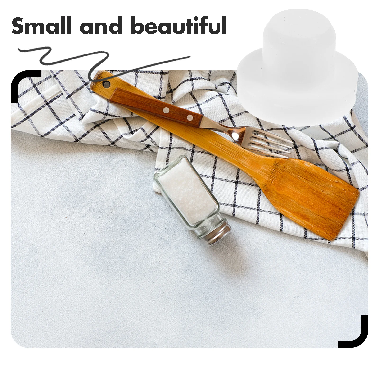 

10Pcs Reusable Silicone Plugs Solid Stopper Bulk for Salt Pepper Shakers Bottle Sealing Freshness Preservation Tool