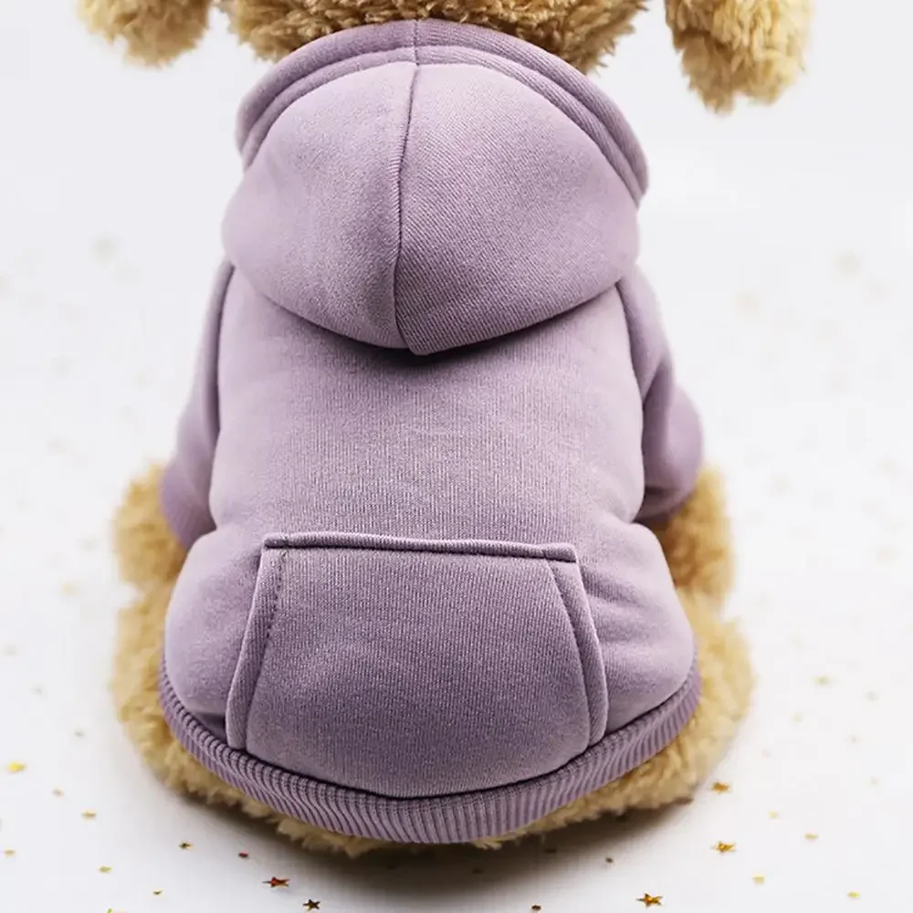 Winter-Hoodie-Sweatshirt-Jacke für kleine und mittelgroße Hunde, Haustiermantel, Welpenkleidung, Chihuahua-Kostüm, Bulldoggen-Kostüm, Welpen-Haustier-Herbstbekleidung – Detail 15
