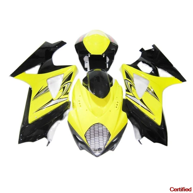 

Repalce Fairing Kit For SUZUKI GSXR 1000 2007 2008 Yellow Black Fairings GSXR1000 K7 K8 DL801