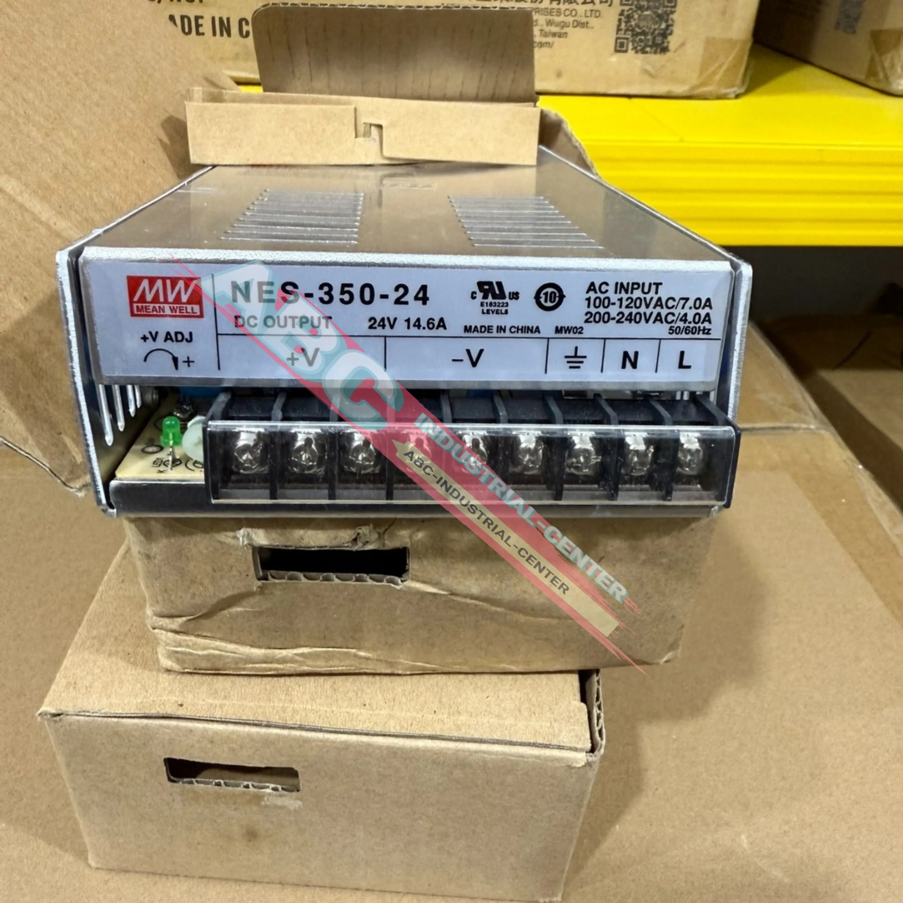 NES-350-48 |   48V NES-350-5 |   5V 100% NUEVA fuente de alimentación con interruptor NES-350-7.5