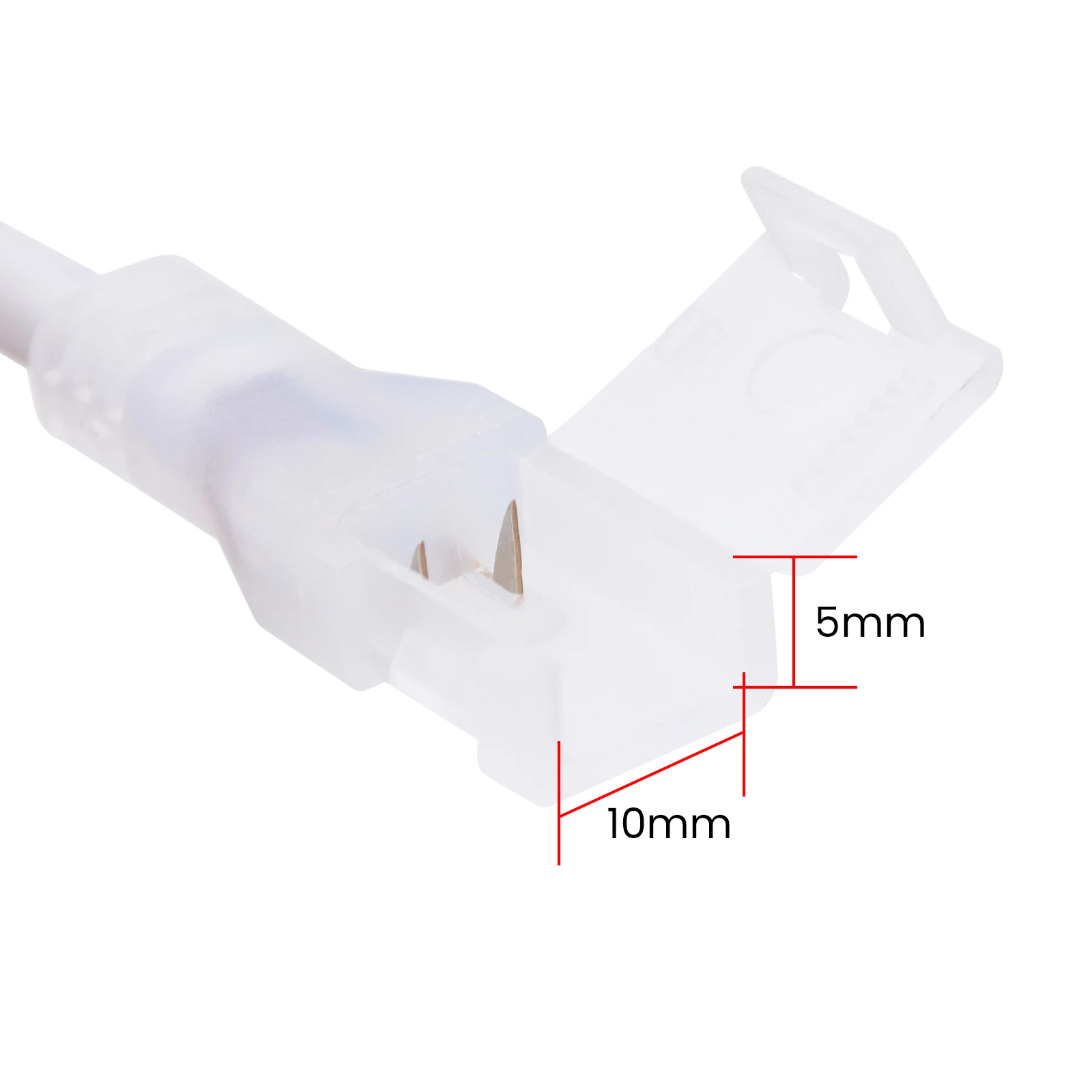 Tuya WIFI LED Dimmer for 10mm Width 110V/220V COB LED Strip Dimmable LED Controller Bluetooth/Touch Panel/Remote with Power Plug view 5