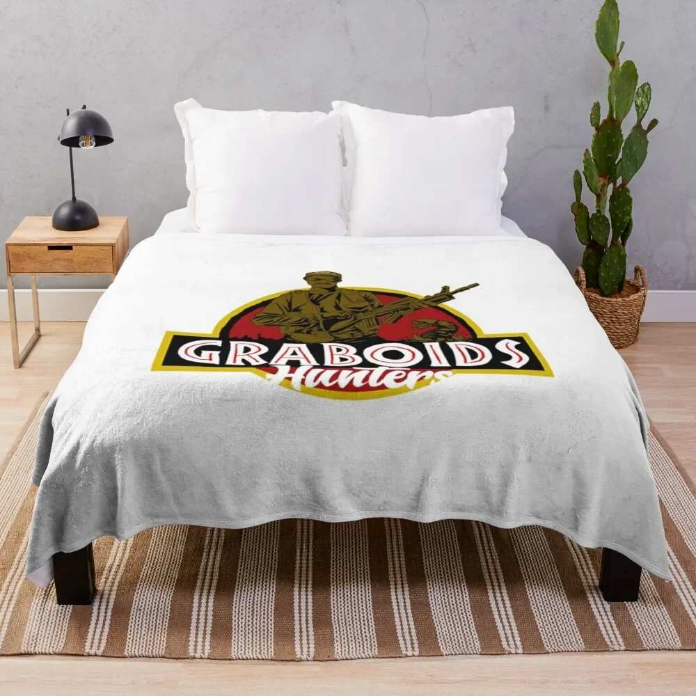 

Tremors Graboids Hunters Classic T-Shirt Throw Blanket warm for winter halloween Fluffy Softs fluffy Blankets