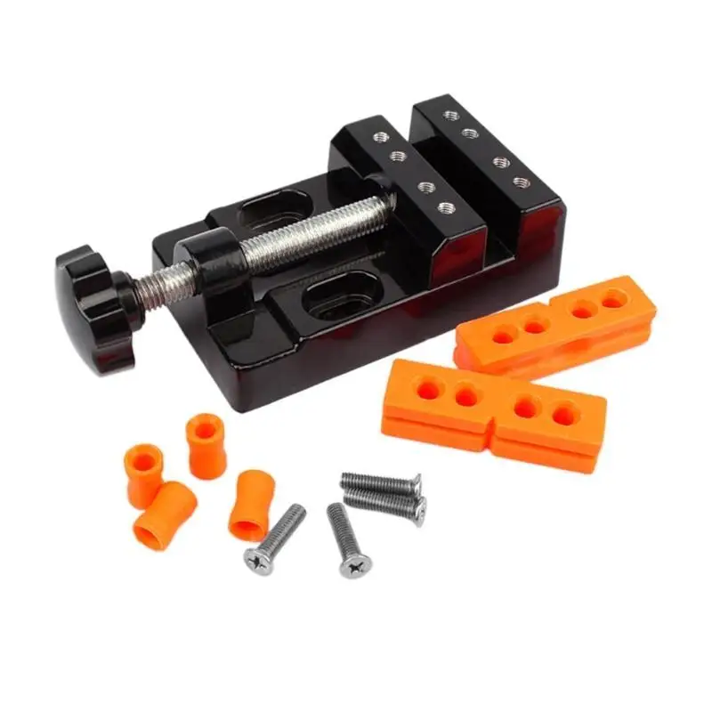 

652F Flat Table Jaw for Bench Clamp Mini Drill Press Vice Opening Parallel Craft Carv