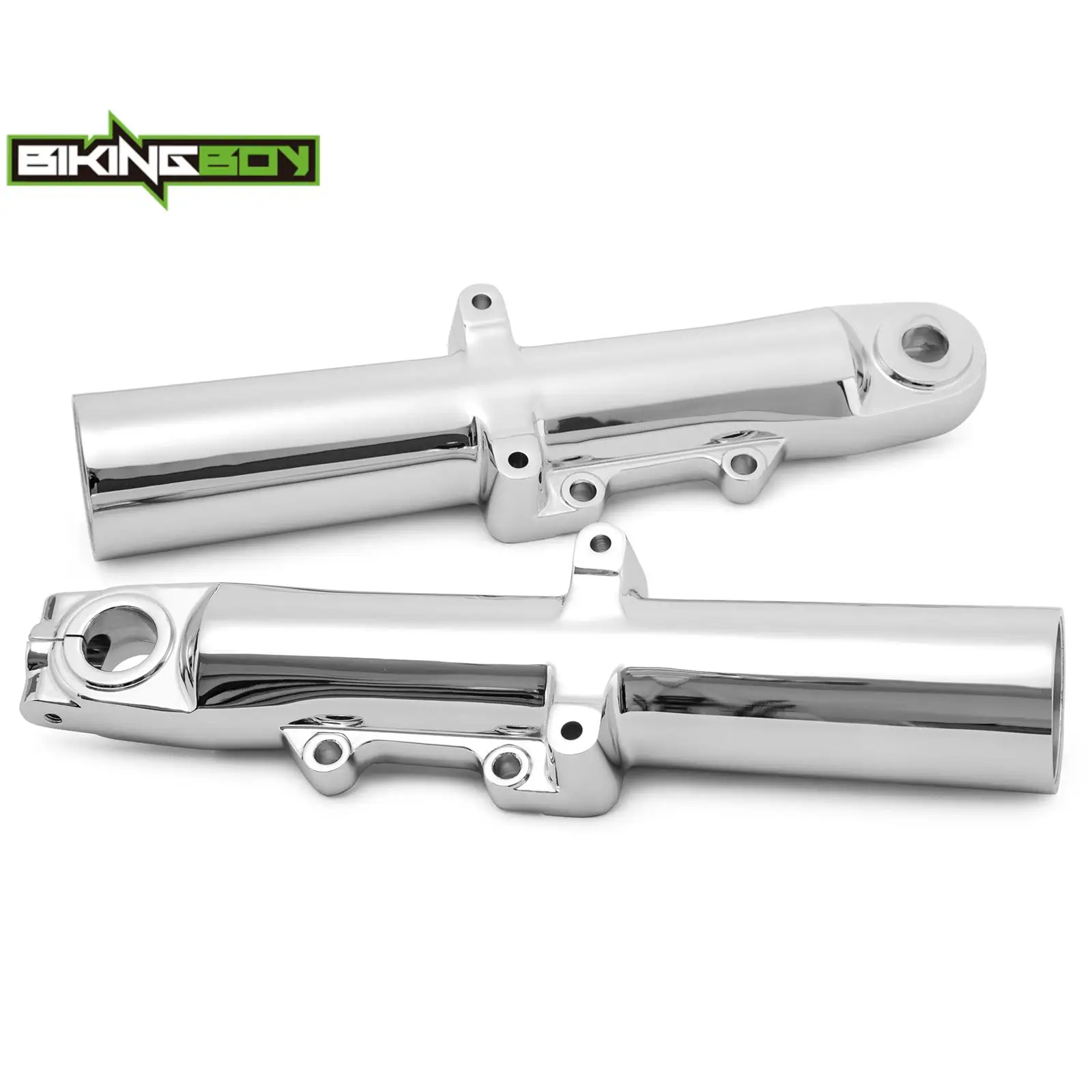 BIKINGBOY For Electra Glide FLHT FLHTCU FLHTP Road Glide FLTRX Road King FLHR Street Glide FLHX FLHTK Fork Sliders Lower Legs