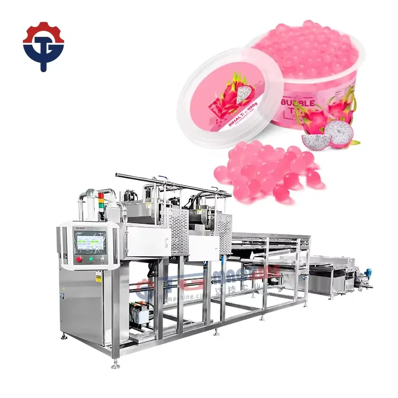 TG Automatic Boba Machine and Table Popping Boba Bubble Juice Balls Making Machine