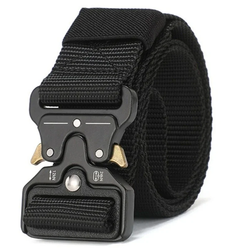 Men's Belt Outdoor Multi Function Compass Belt High Quality Canvas for Nylon Male Luxury Belts Women's Sports Jeans Neutral Belt