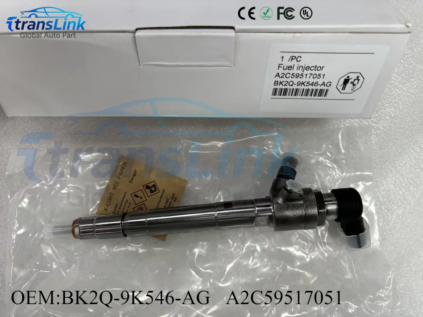 A2C59517051  New BK2Q-9K546-AG Diesel Fuel Injector Suits for Ford PX Ranger Mazda BT50 2.2L 3.2L
