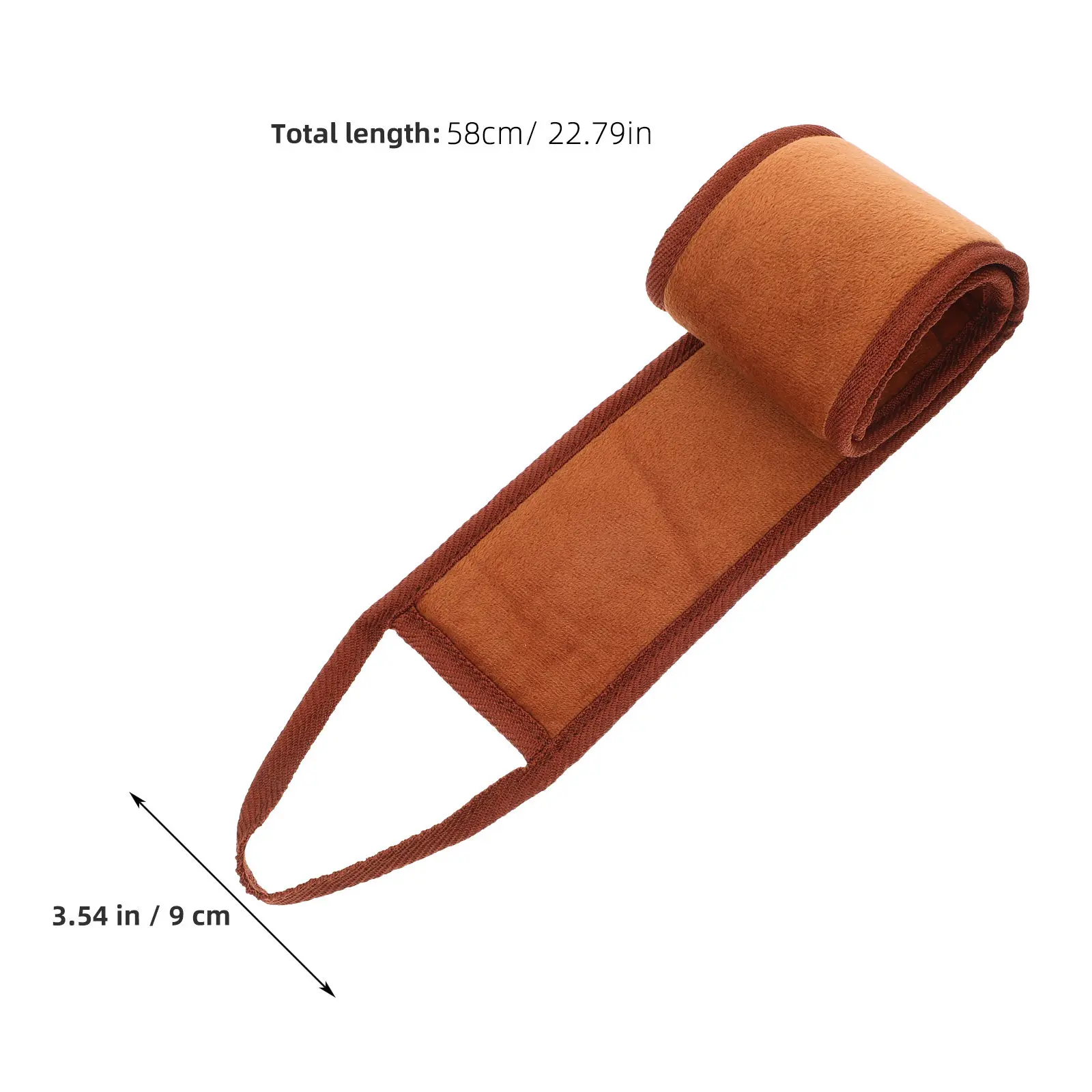 Washable Reusable Soft Back Lotion Applicator for Women Easy Self Tanning Back Applicator Body Scrubber Massage Tool view 6