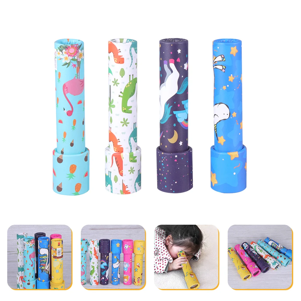 4 Pcs Bulk Toy Kaleidoscope Child Toddler Children’s Toys Paper 1600X300X250CM Tube Funny