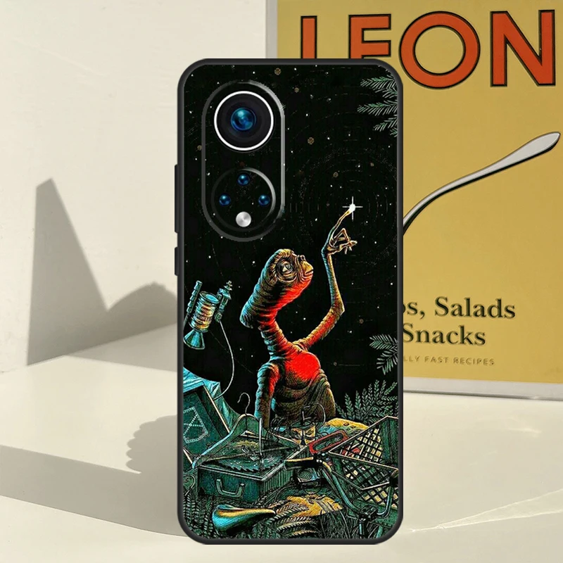 E.T. the Extra-Terrestrial Case For Huawei P30 P20 P60 P40 Lite Nova 9 5T P Smart Honor Magic 5 Pro 50 70 X8 X9a Cover