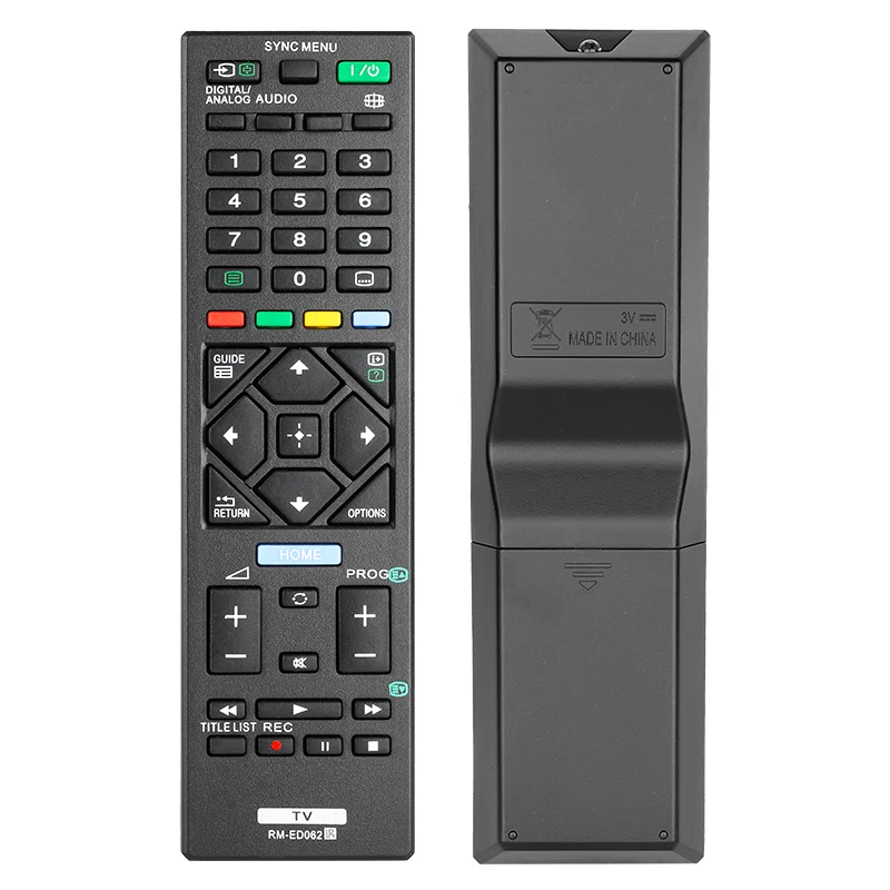 Control Remoto RM-ED062 Compatible con Televisores Sony KDL-32R415 KDL-485B KDL-48R55XC KDL-32R403C KDL-32R405C KDL-32R500C KDL