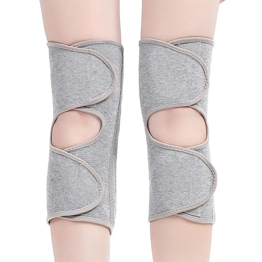 Adjustable Style Plus Velvet Winter Knee Pads Lightweight Warm Warm Knee Sleeve Thickened Coldproof Leg Sleeves Unisex