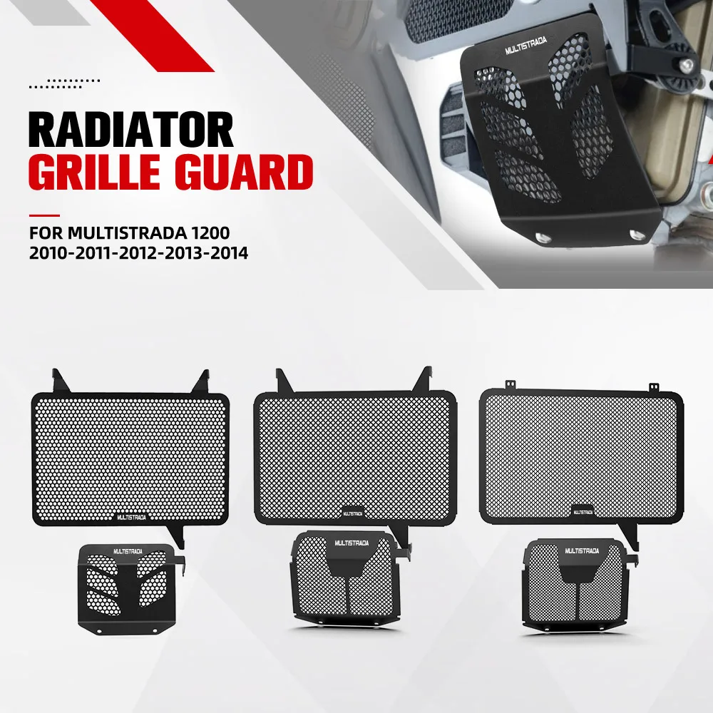 

Multistrada 1200 Radiator Grille Guard Cover Protection For Ducati Multistrada 1200 2010-2011-2012-2013-2014 Cylinder Head Guard