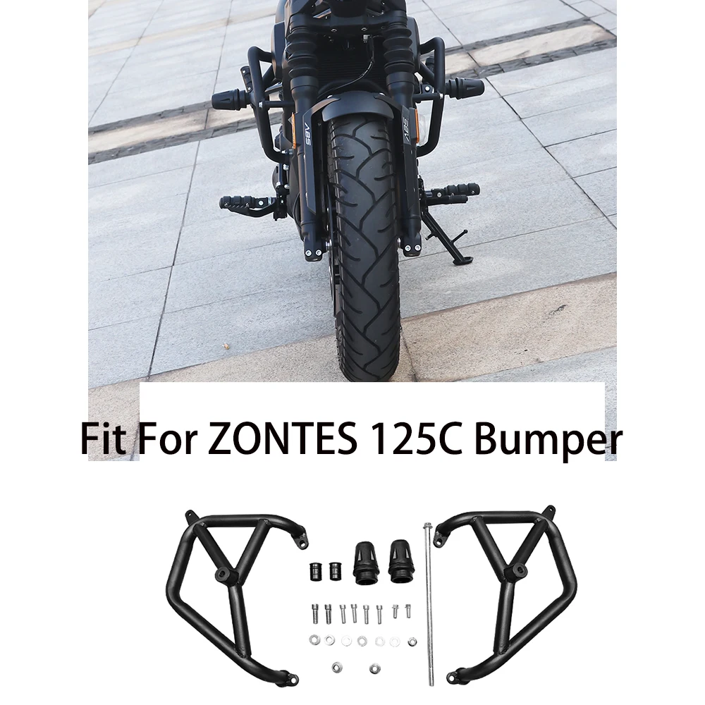 صالح ZONTES 125/C دراجة نارية تعديل واقي حماية بار المنافسة بار مكافحة السقوط بار الملحقات ل ZONTES 125C 125 C C125 C 125