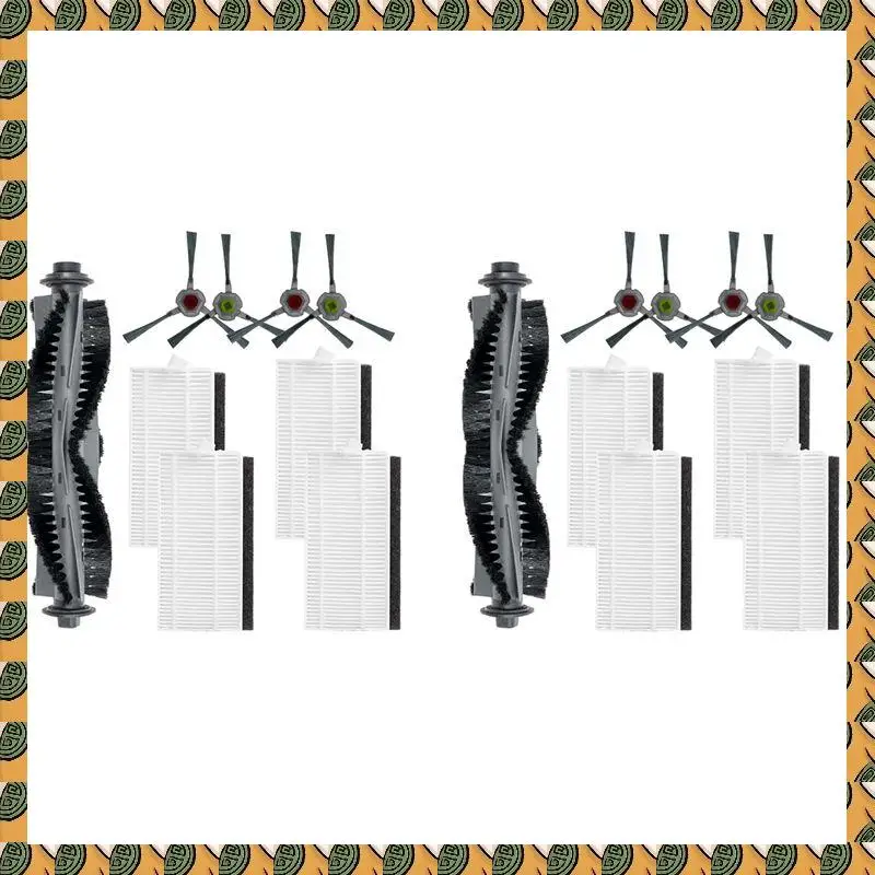 

A77I, 2 комплекта, основная щетка, фильтры, комплект боковых щеток для робота-пылесоса AIRROBO P20, запасные части, набор аксессуаров