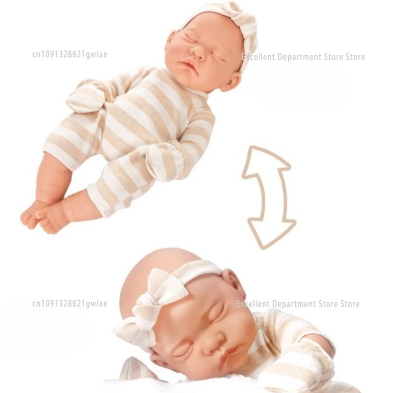 12-calowa lalka Reborn z śpiworem, lalka noworodek, zabawka dla dziewczynek, zabawka ukojenia, prezent urodzinowy, prezent świąteczny dla dzieci