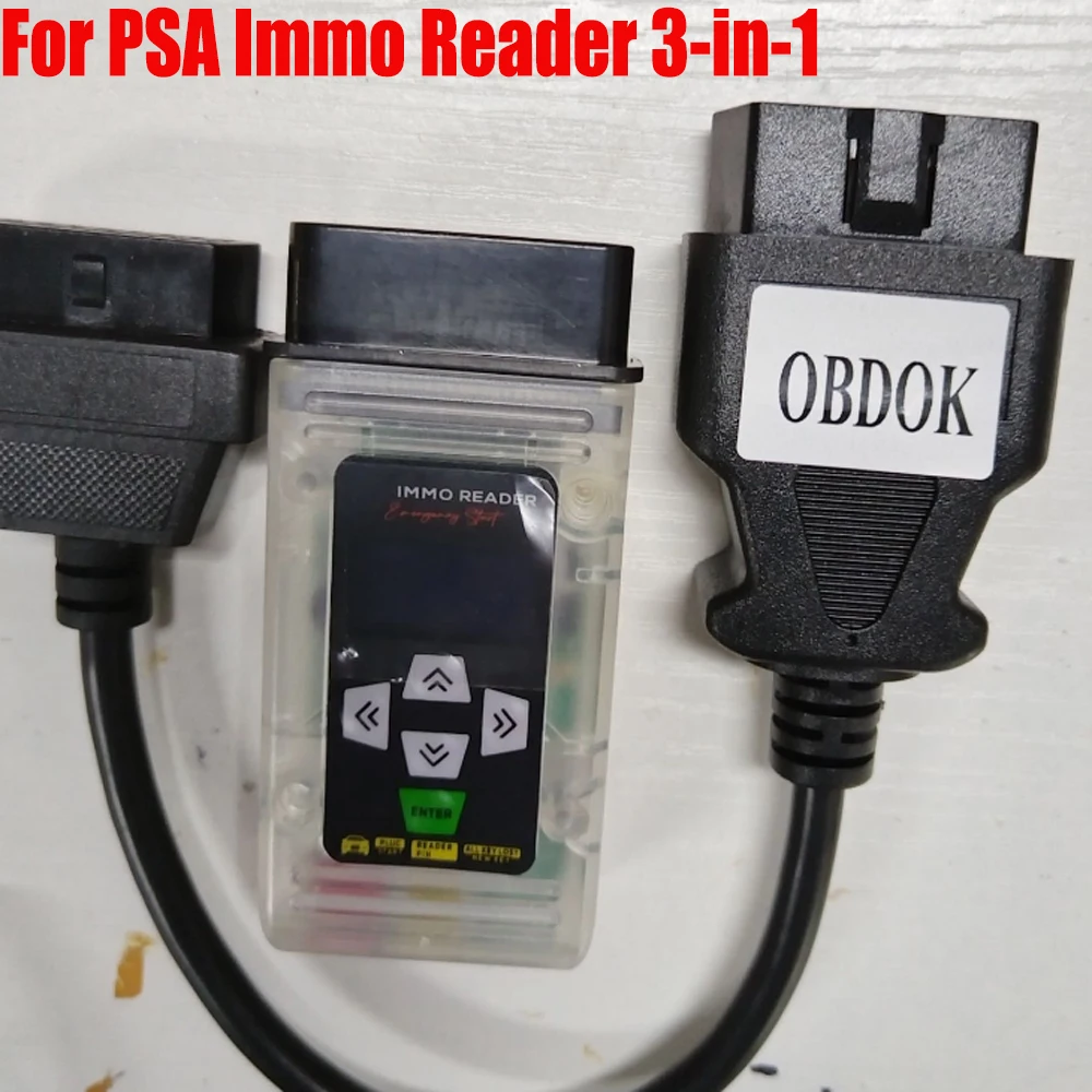 Picture 7: Simulator Calculator Programming Emulator 3 in 1 Emergency Start Bypass Key for Fiat IMMO Tool PSA Pin Code Reader