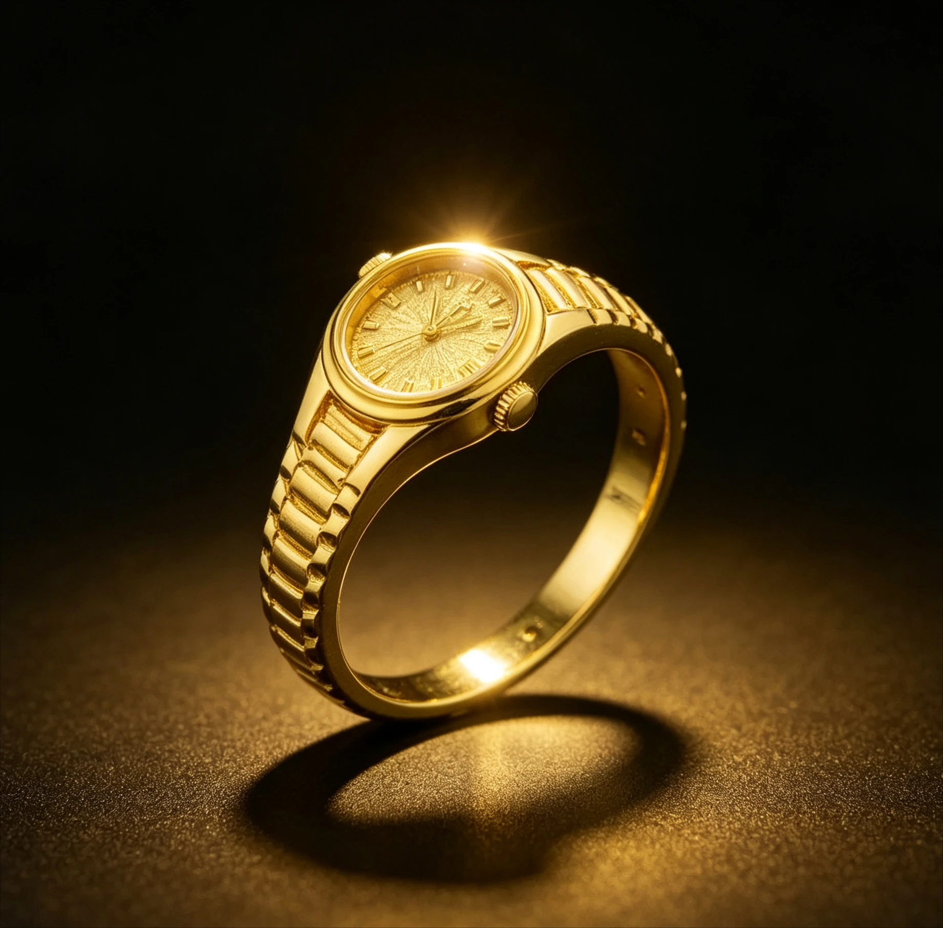 Bague en or 9999 pour femme, p - Luxury Watch Service avis et prix