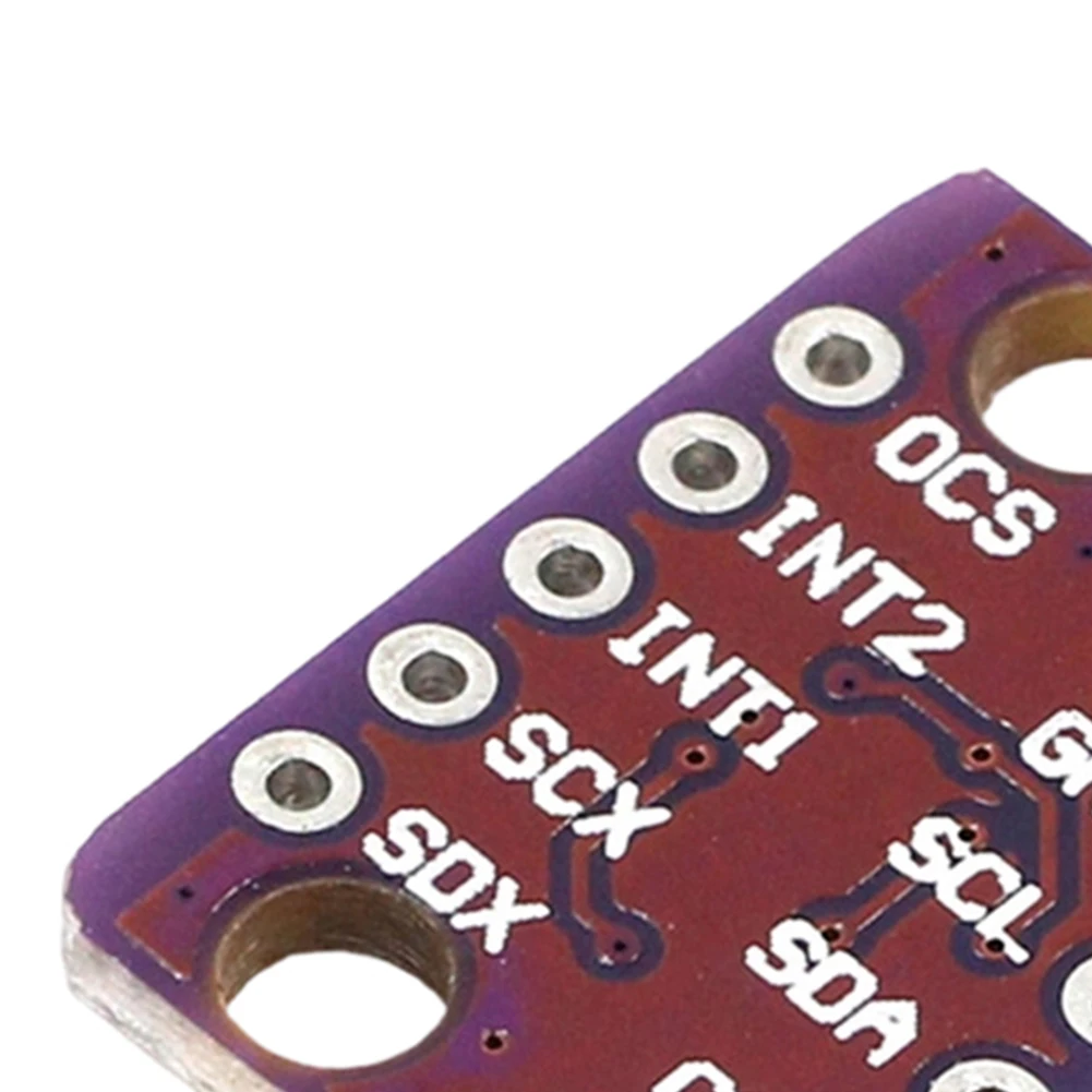 5pcs Purple GY-LSM6DS3 6 Motion Sensor Module For Tilt Detection Pedometer Hardware Support Interface Electronic Parts