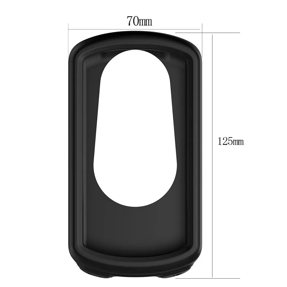 2-in-1 Voor Garmin Edge 1030 Fietscomputer Siliconen Beschermhoes Case + Glas Film Voor Edge 1030 Plus Protector Shell