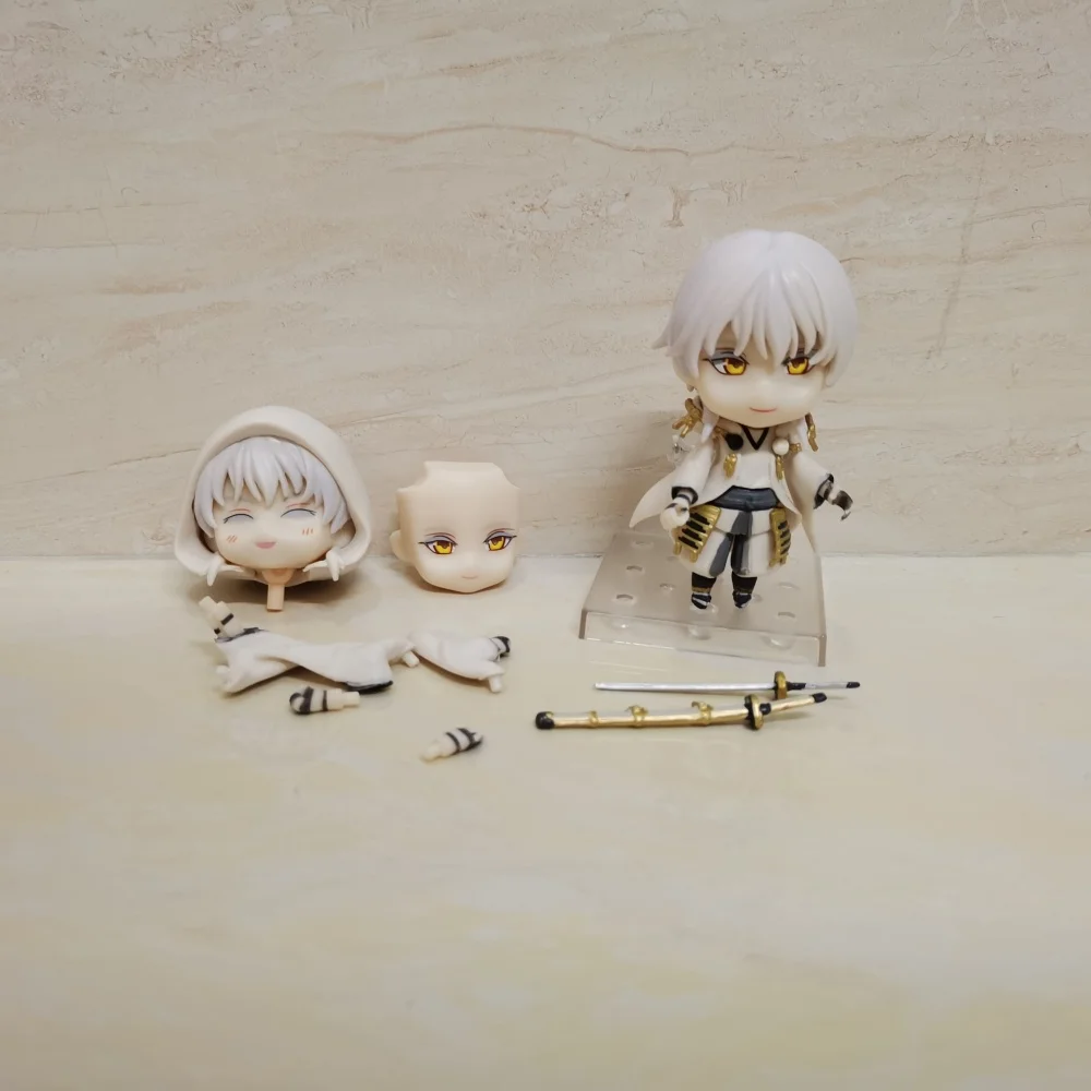 

Anime Touken Ranbu Online Tsurumaru Kuninaga PVC Action Figure Collectible Model Doll Toy 10CM 540#