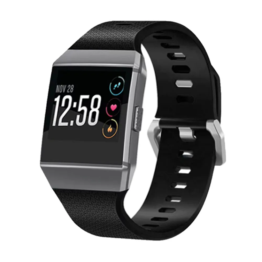 Silicone Strap For Fitbit Ionic SmartWatch Sport Strap Watchbands For Fitbit Ionic Replacement Strap Bracelet Accessories Correa