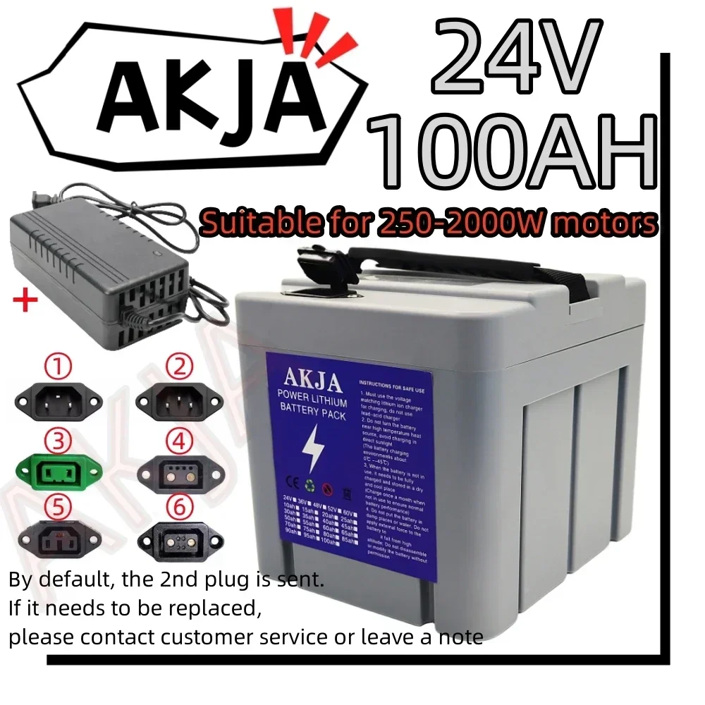 

Air fast transportation New Full Capacity Power 18650 Lithium Battery 24V10-100ah Lithium Battery Pack Suitable for 250-2000W