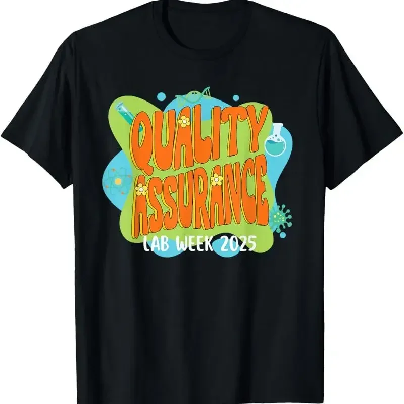 Quality Assurance Lab Scientist Retro Week Run 2025 T Shirt
