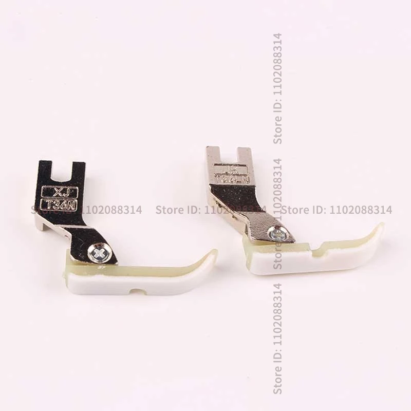 5 PCS T36N T36LN Narrow Zipper Foot with Plastic Bottom Suitable for Single Needle Industrial Sewing Machine Spare Parts